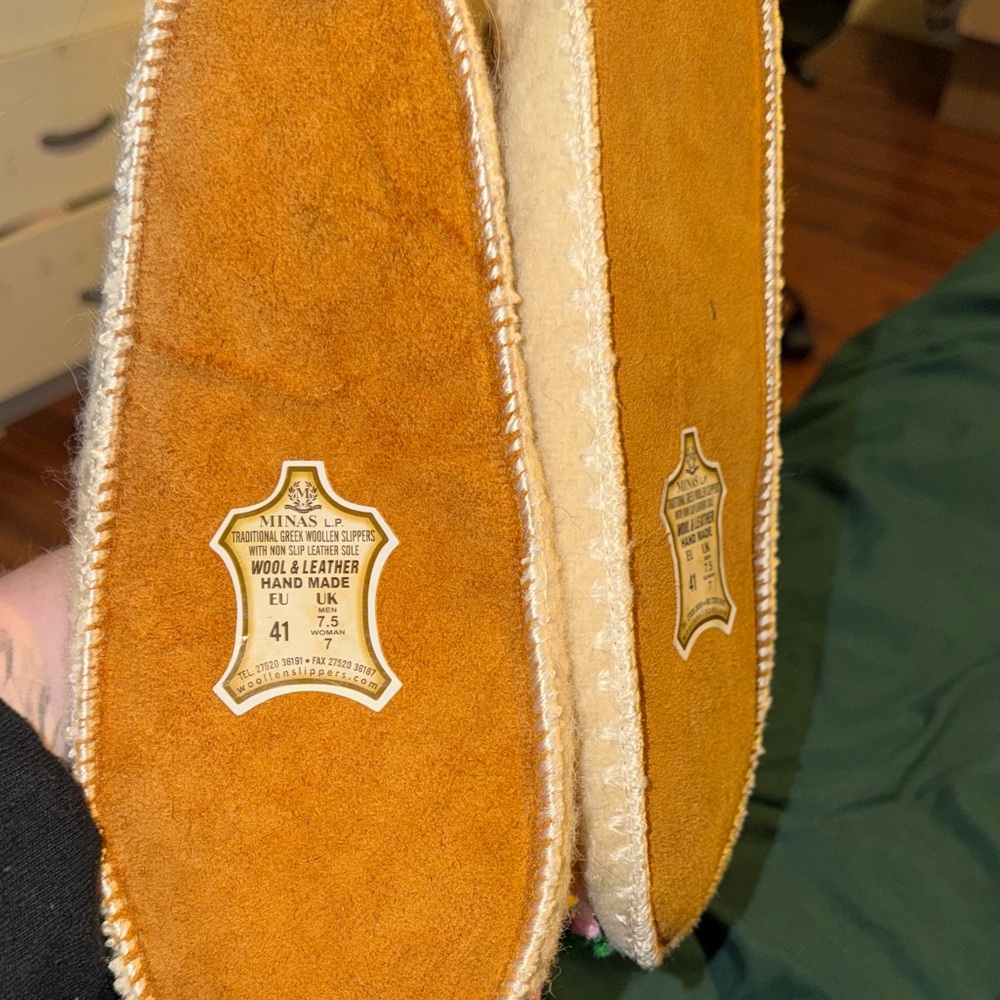 Colorful Wool Slippers - Picture 6 of 10
